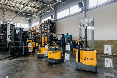Штабелер электрический самоходный JHLIFT JHL12, 3500 мм, Li-Ion картинка