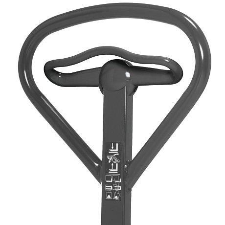 Длинновильная гидравлическая тележка (рохля) Jungheinrich AM 22 C-BV, 2200 кг, 1600х520 мм, с резиновыми колесами картинка