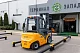 Четырехопорный электрический погрузчик JHLIFT CPD 15-38 ХE, 2500-7000 мм, с интегрированной Li-Ion батареей   превью