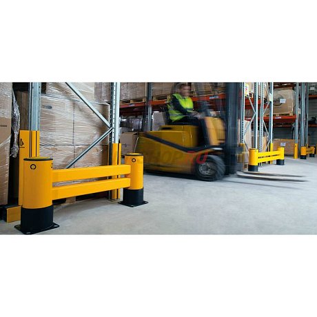 Ограждение для стеллажей eFlex Double RackEnd Barrier картинка