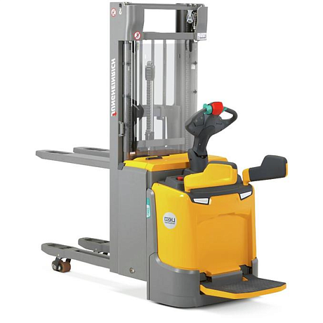 Штабелер электрический самоходный Jungheinrich ERC 212z ZT, 3600 мм с откидной площадкой оператора картинка