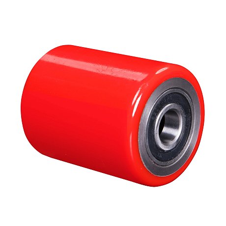 Коротковильная гидравлическая тележка (рохля) JHLIFT BF30-H, 3000 кг, 800х550 мм, с резиновыми колесами картинка