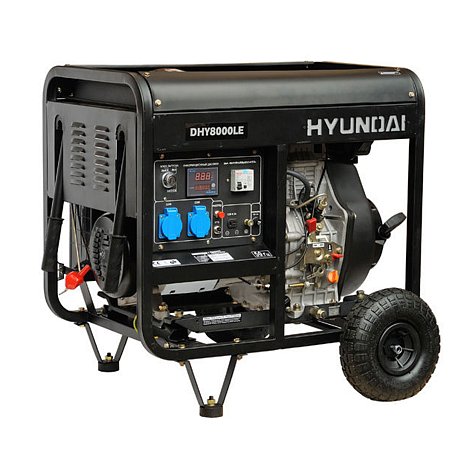Дизельный генератор HYUNDAI DHY 8000LE картинка
