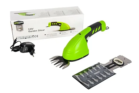 Ножницы-кусторез Greenworks 3.6V с встроенным аккумулятором 2 Ah картинка