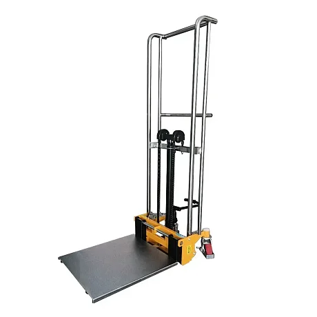 Гидравлический платформенный штабелер JHLIFT PS400-1100, г/п 400 кг, в/п 1100 мм картинка