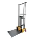 Гидравлический платформенный штабелер JHLIFT PS400-1100, г/п 400 кг, в/п 1100 мм превью