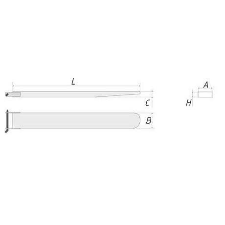 Удлинители вил УВ Ш220хВ87 (2250 мм) картинка