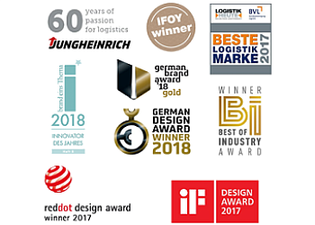 Престижные награды Концерна Jungheinrich в 2018 г