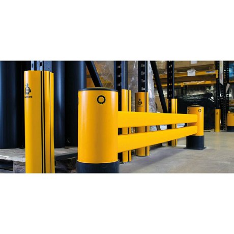 Ограждение для стеллажей eFlex Double RackEnd Barrier картинка
