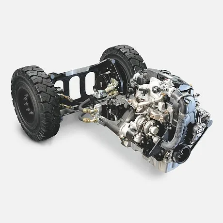 Дизельный погрузчик Jungheinrich DFG 540 картинка