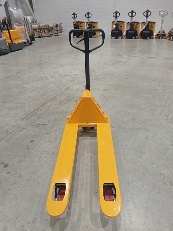 Гидравлическая тележка (рохля) JHLIFT BF25-H, 2500 кг, 1150х550 мм, усилен., с резиновыми колесами картинка