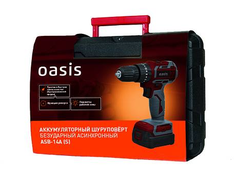Аккумуляторный шуруповёрт Oasis ASB-14A картинка