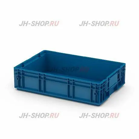Пластиковый ящик RL-KLT,  голубой,  594х396х147 мм картинка