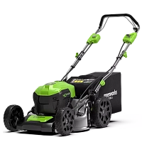 Газонокосилка бесщеточная Greenworks GD40LM46SP 40V, 46 см