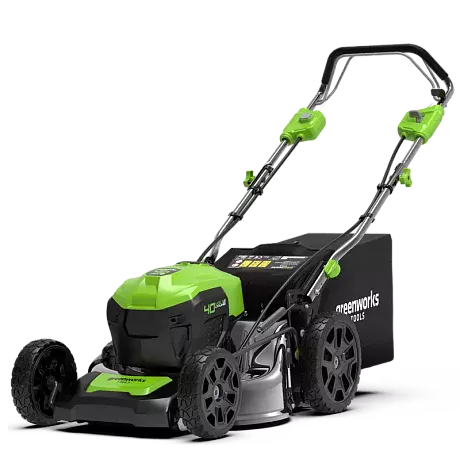 Газонокосилка бесщеточная Greenworks GD40LM46SP 40V, 46 см картинка