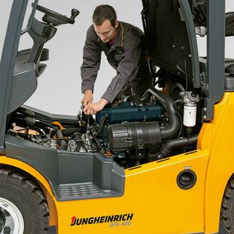 Дизельный погрузчик Jungheinrich DFG 540 картинка