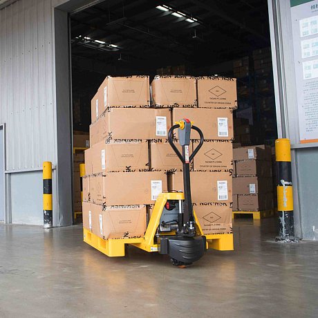 Низкопрофильная электротележка самоходная JHLIFT EPT15H-65L-1000L, 1500 кг, 1000 x 550 мм, Li-Ion с батареей 48V, 15 Ah картинка