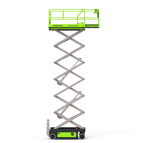Электрический ножничный подъемник ZOOMLION ZS1212HD-Li, р/в 13800 мм, г/п 350 кг картинка