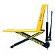 Гидравлическая тележка (рохля) с ножничным подъемом JHLIFT HLS1500N, 1500 кг, 1150х540 мм, с полиуретановыми колесами превью