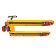 Длинновильная гидравлическая тележка (рохля) JHLIFT LBF15, 1500 кг, 2300х550 мм, с полиуретановыми колесами превью