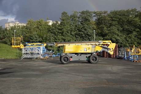 Дизельный коленчатый подъемник Haulotte HA 32 RTJ PRO, р/в 31800 мм, г/п 250 кг картинка