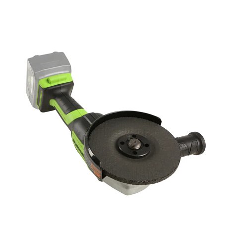 Угловая шлифовальная машина аккумуляторная Greenworks GD24AG, 24V, c АКБ 2 Ач и ЗУ картинка