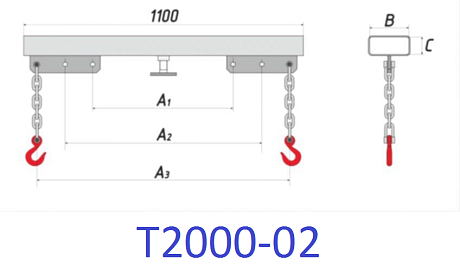 Траверса г/п2000кг 02 картинка