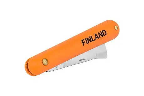 Нож прививочный с прямым лезвием FINLAND картинка