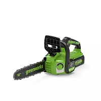 Цепная пила Greenworks GD24CS30 бесщеточная 30 см, 24 V