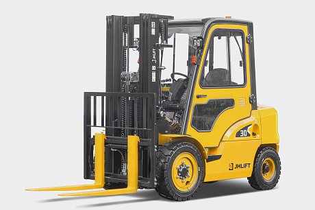 Дизельный погрузчик JHLIFT CPCD 30 X, 4700 мм картинка