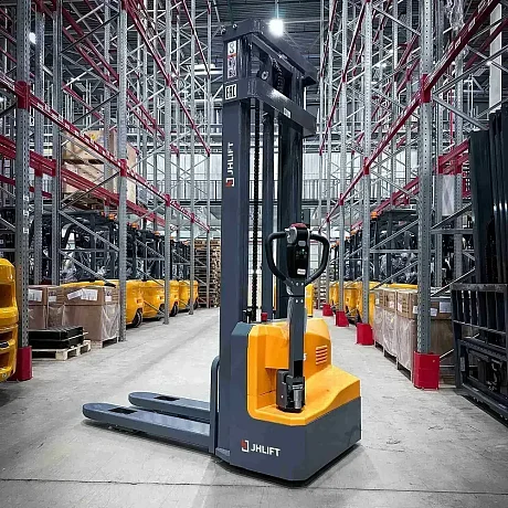 Штабелер электрический самоходный JHLIFT CDD12, 3300 мм, Li-Ion картинка