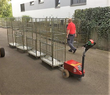 Электрический тягач Multi-Mover S15 б/м 1500 кг картинка