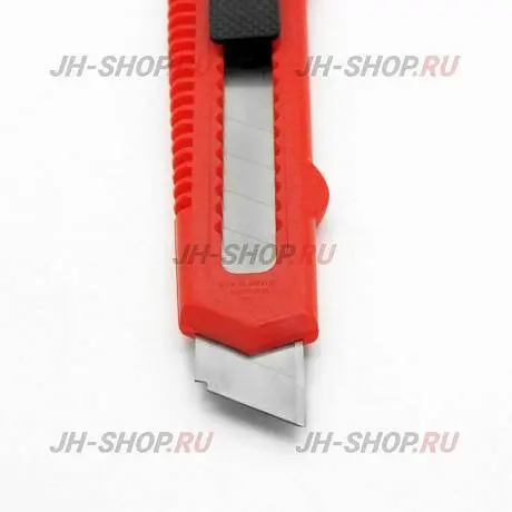  Нож сегментированный пластиковый Push lock 18 мм VIRA картинка