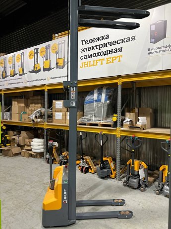 Штабелер электрический самоходный JHLIFT CDD12, 2700 мм, Li-Ion картинка