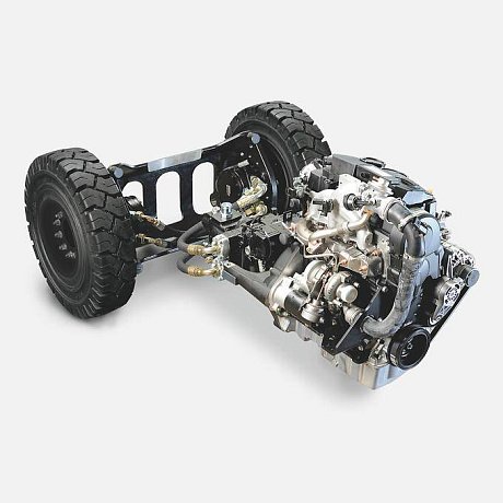 Дизельный погрузчик Jungheinrich DFG 540 картинка