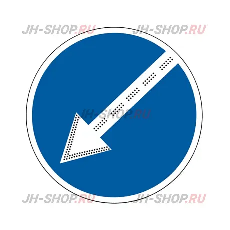 Светодиодный знак (4.2.1, 4.2.2, 4.2.3), D 900, светодиоды по стрелке картинка