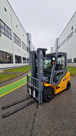 Дизельный погрузчик JHLIFT CPCD 30 X, 4700 мм картинка