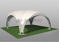 Арочный шатер «Дюна» 10х10 м