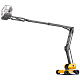 Электрический коленчатый подъемник JHLIFT HZ210P, р/в 20800 мм, г/п 255 кг превью