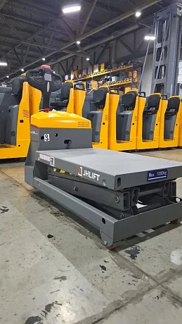 Электрическая тележка JHLIFT 1510XB с подъемной платформой картинка