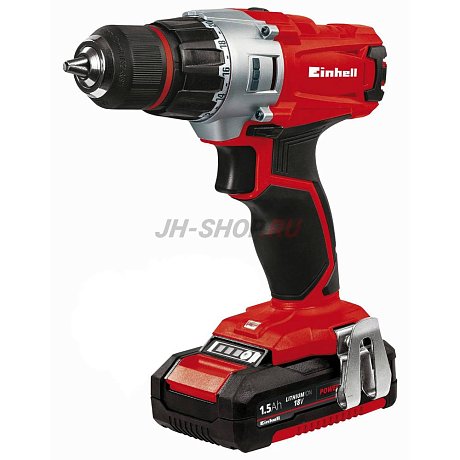 Аккумуляторная дрель Einhell TC-CD 18-2 Li (2x1,3Ah) картинка