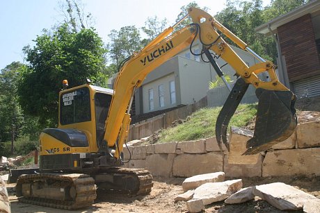 Миниэкскаватор Yuchai YC55-8 картинка