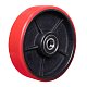 Длинновильная гидравлическая тележка (рохля) JHLIFT LBF15, 1500 кг, 2200х550 мм, с полиуретановыми колесами превью
