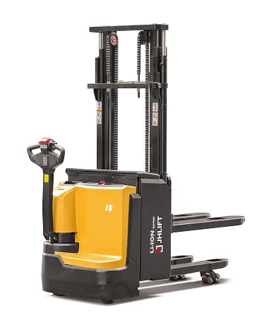 Штабелер электрический самоходный JHLIFT CDD20-X-SID для двух паллет, 1660-2905 мм, Li-Ion картинка