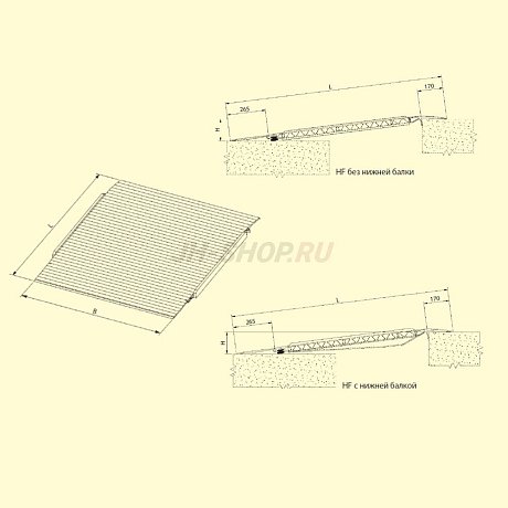 Перегрузочный мост Altec HF (с нижней балкой) картинка