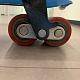 Гидравлическая тележка (рохля) TOR RHP, 2500 кг, 1150х550 мм, с полиуретановыми колесами превью