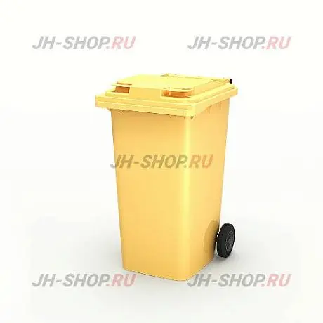 Передвижной мусорный контейнер на двух колесах 120/240 л. картинка