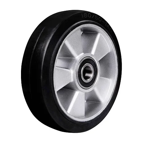 Коротковильная гидравлическая тележка (рохля) JHLIFT BF25-H, 2500 кг, 800х550 мм, усилен., с резиновыми колесами картинка