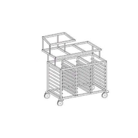 Мобильный мармит открытый SPA/O-3 AL/AR Hupfer картинка