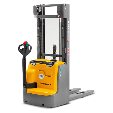 Штабелер электрический самоходный Jungheinrich EJC 216 DZ, 5250 мм картинка